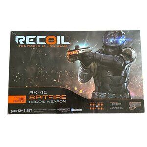 Recoil RK 45 Spit Fire Laser Tag Weapon Smartphone Use W/ Recoil Starter Kit NIB